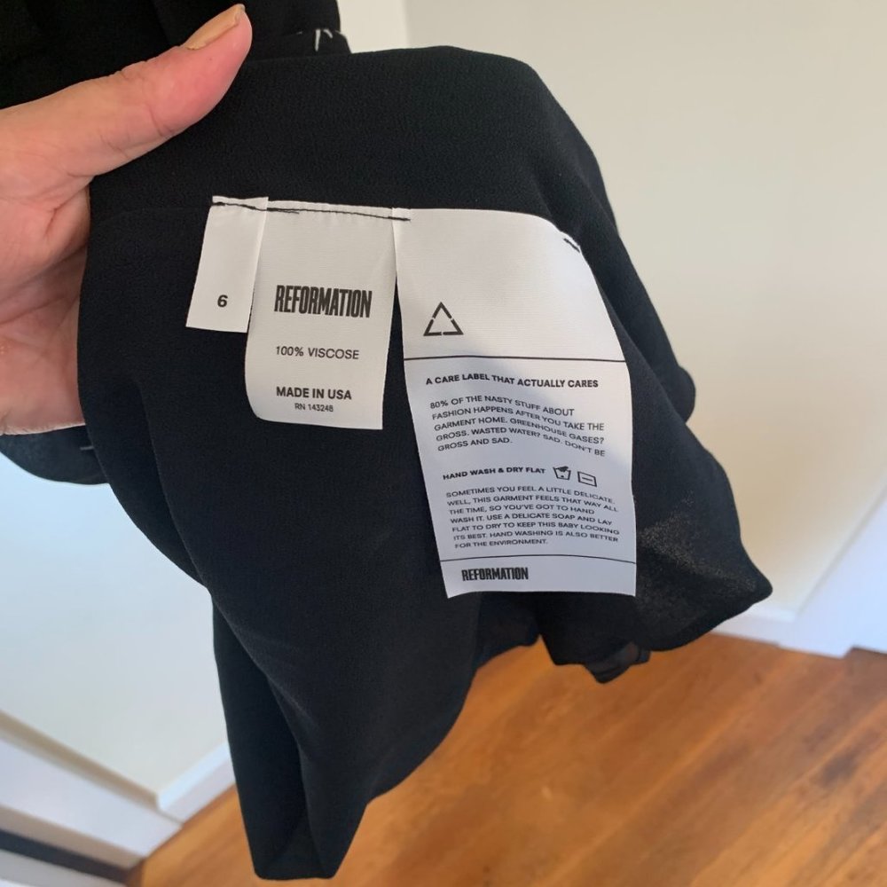 REFORMATION ASHTON DRESS CONSTELLATION - Picture 8 of 11
